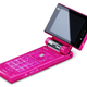 Illustration for article titled Au Claims Its W61SH Widescreen Cell has a 2000:1 Contrast Ratio, We Say, Blimey Its Pink